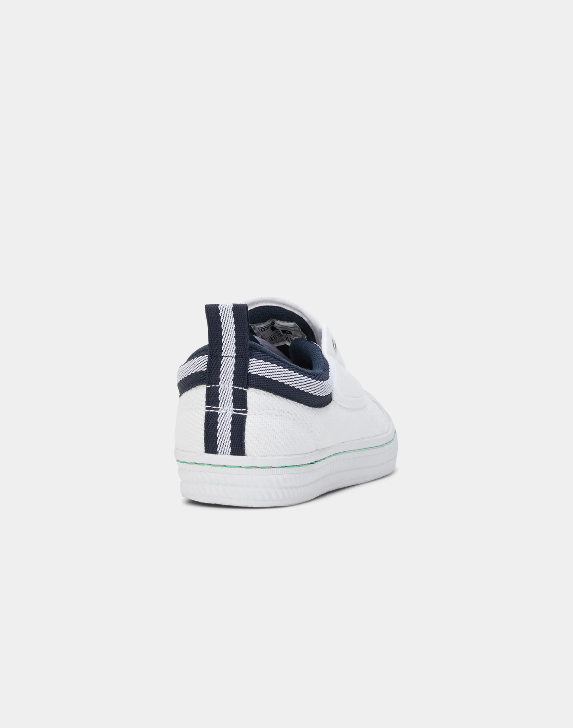 Classic Canvas White/Navy - Image 3