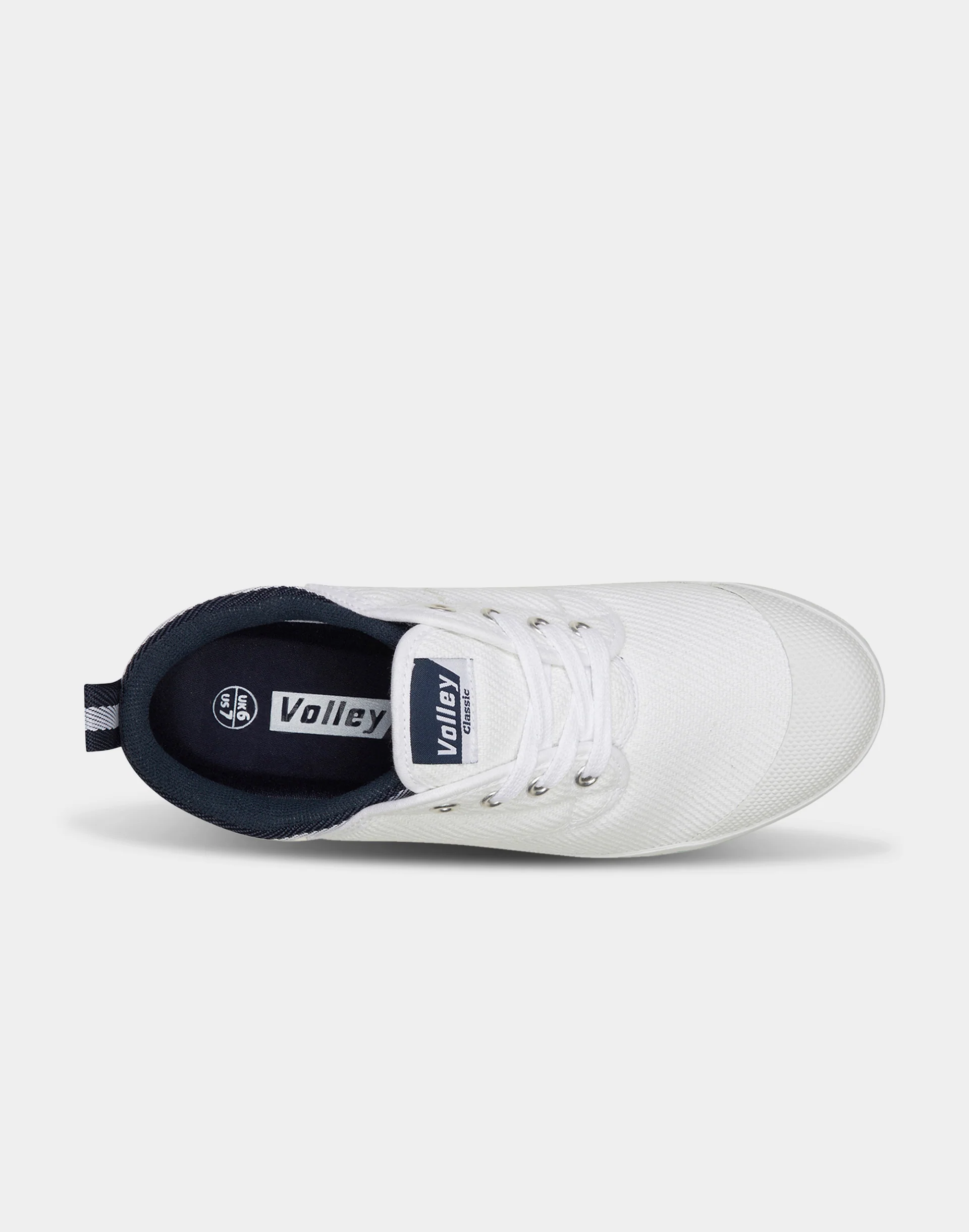 Classic Canvas White/Navy - Image 5