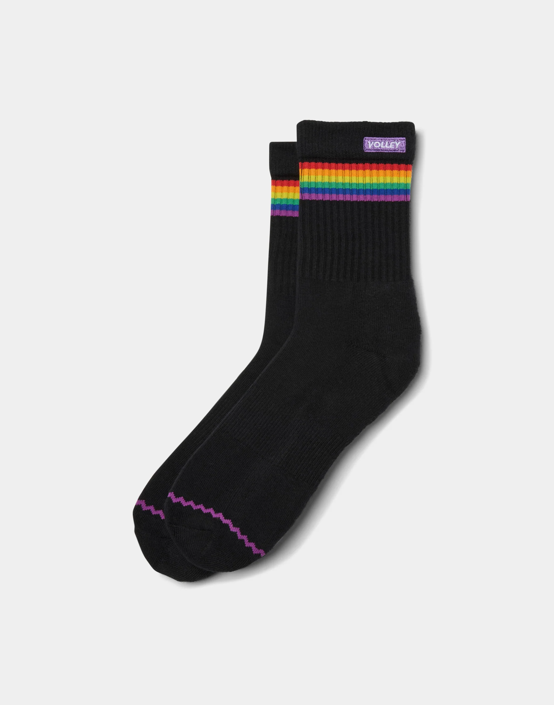 Pride Mid Sock Black - Image 5
