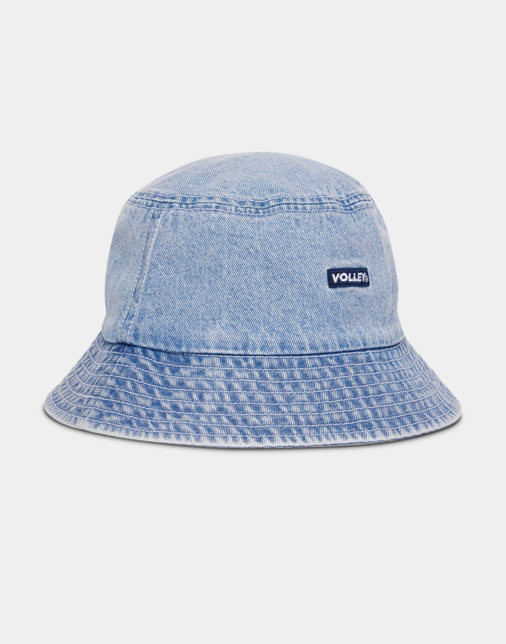 Volley Denim Bucket Hat - Image 5