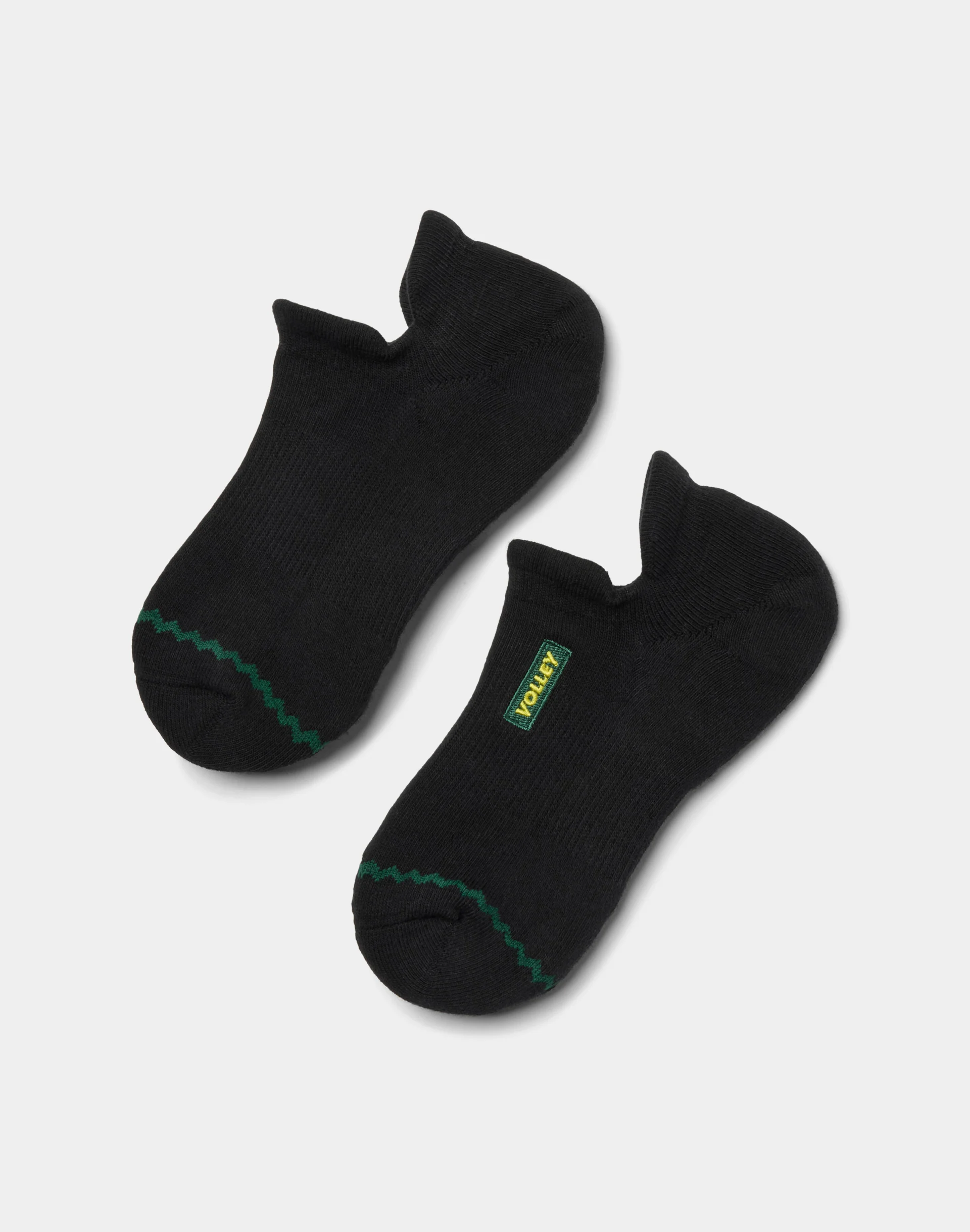 Volley No-Show Sock Black - Image 4