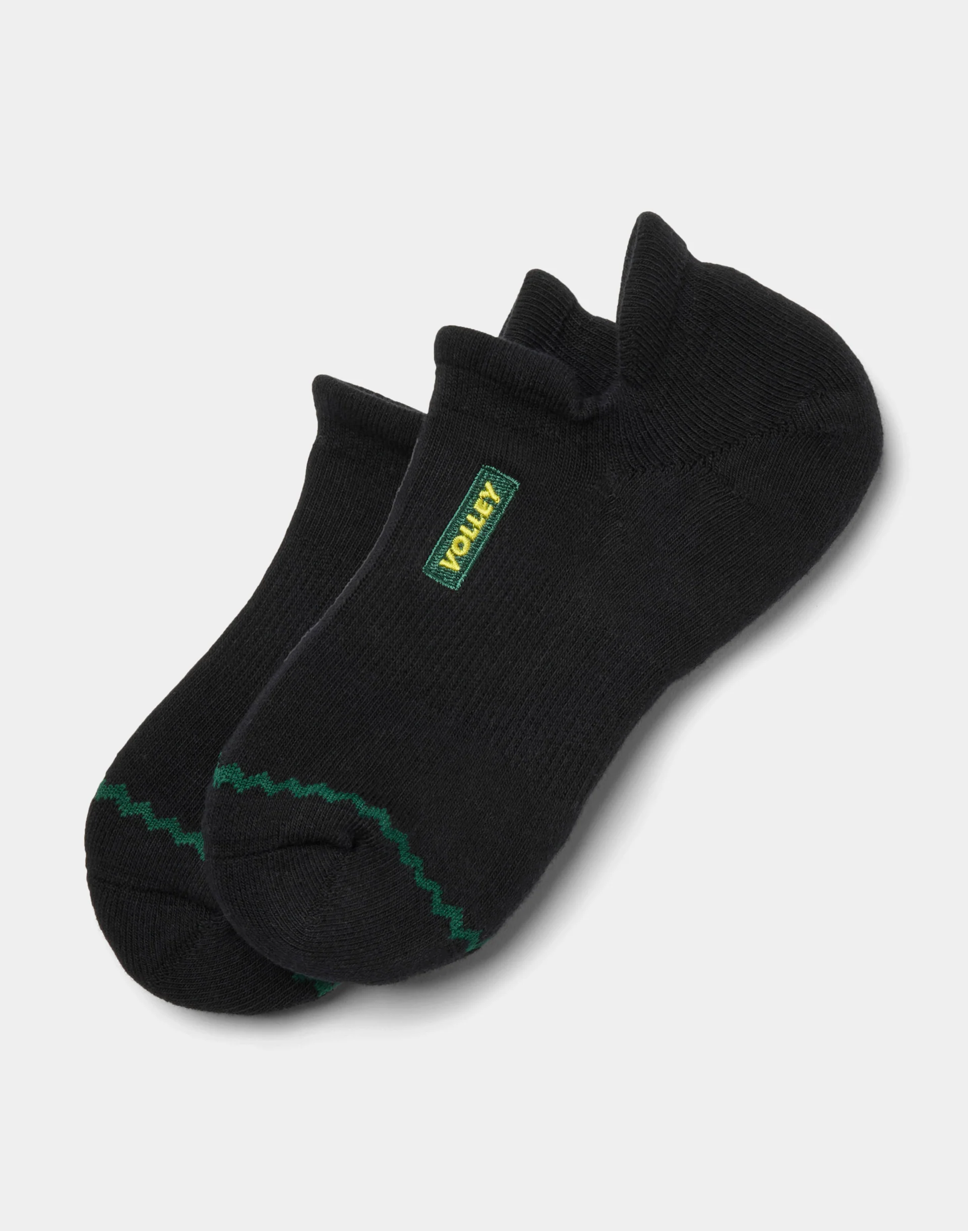 Volley No-Show Sock Black - Image 5